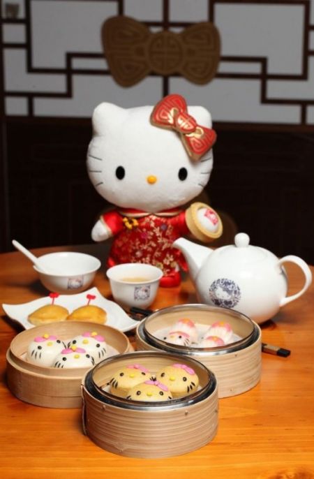 (miniature) restaurant dim sum Hello Kitty