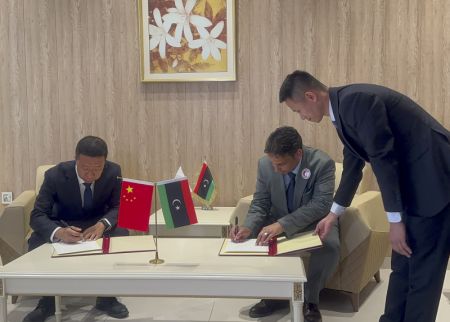 (miniature) Le chargé d'affaires chinois en Libye