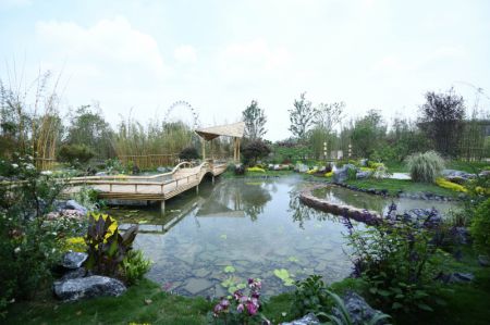 (miniature) Photo du jardin de Meishan à l'Exposition horticole internationale 2024 de Chengdu