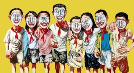 (miniature) Un tableau de Zeng Fanzhi vendu aux enchères à 9,7 millions de dollars