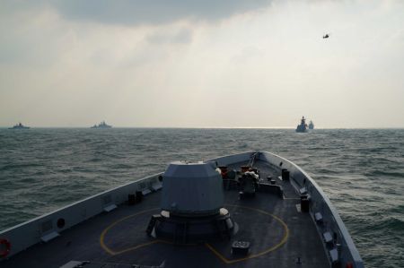 (miniature) Des navires de guerre chinois et russes participent aux exercices navals conjoints Joint Sea 2022