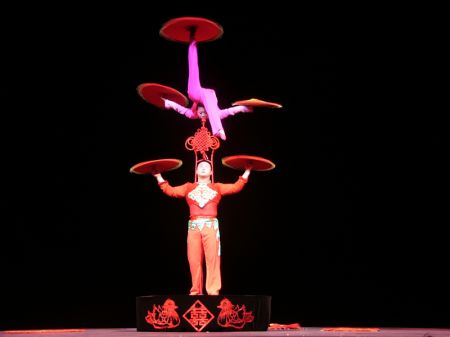 (miniature) acrobatie chinoise