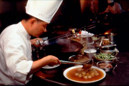 (miniature) cuisinier chinois