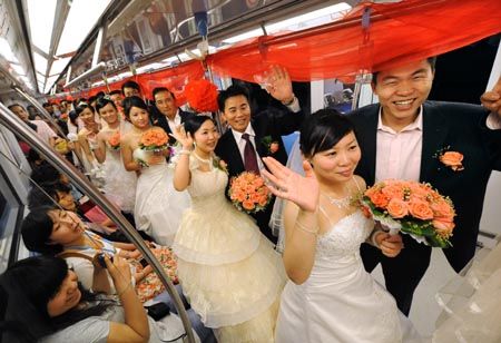 (miniature) mariés chinois