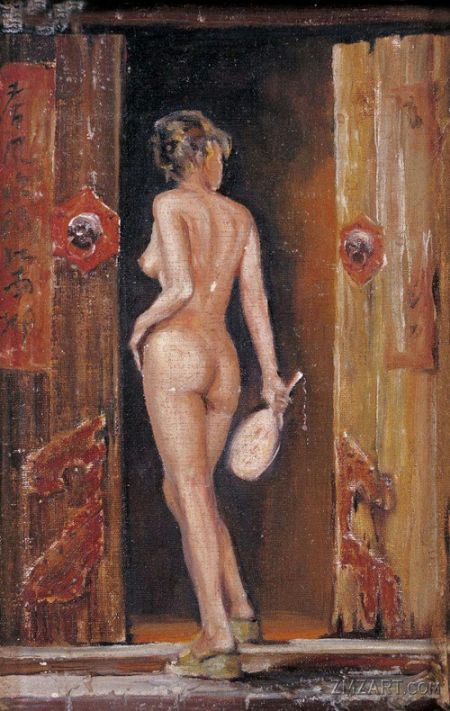(miniature) femme toute nue