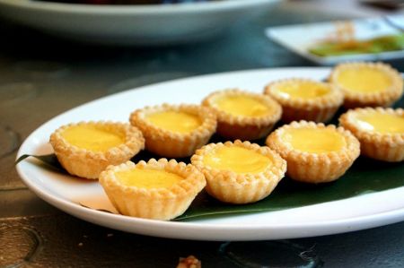 (miniature) tarte aux oeufs ou flan chinois