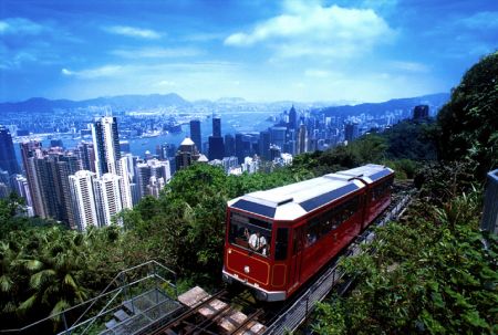 (miniature) Peak Tramway à Hongkong