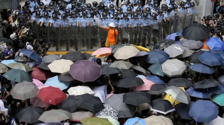 (miniature) Hong Kong : les États-Unis derrière le mouvement des parapluies ?