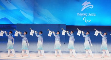 (miniature) Cérémonie d'ouverture des Jeux paralympiques d'hiver de Beijing 2022