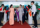 Photos : Peng Liyuan visite l'Universit nationale du Vietnam  Hano