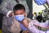 Photos (COVID-19) Chine : vaccination pour enfants au Guizhou