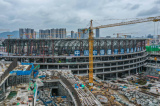 Photos Chine : chantier de la gare Baiyun  Canton