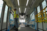 Photos Chine : test de fonctionnement d'un projet ferroviaire SkyShuttle  Chongqing