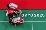 Photos JO 2020 : finale du double dames de badminton