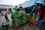 Photos Chine : l'approvisionnement en produits de premire ncessit est suffisant  Chengdu