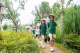 Photos : Visite pdagogique sur le thme de l'cologie sur une le du sud-ouest de la Chine
