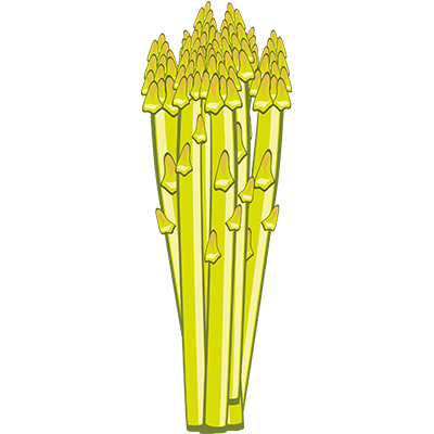Asperges en chinois