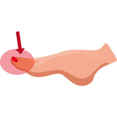 Toe in Chinese