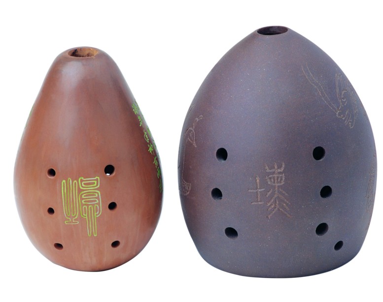 Ocarina – Instrument de musique traditionnel à 8 trous en argile