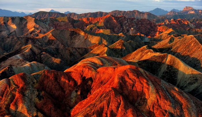 Photos Chine Relief Danxia Au Gansu Chine Informations