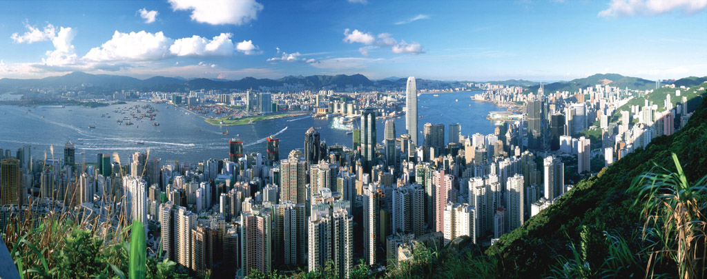 KONG Urbain Nappe Extérieure Hong Kong en Asie 