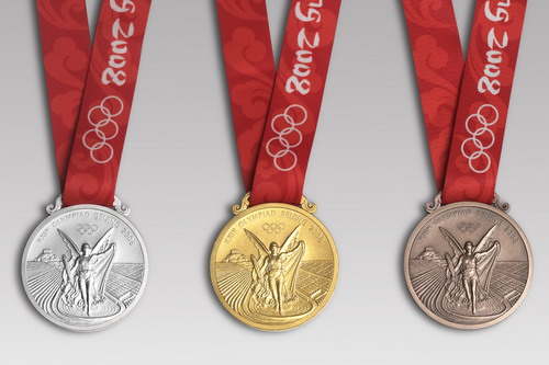 Les médailles olympiques des Jeux de Pékin 2008 — Chine Informations