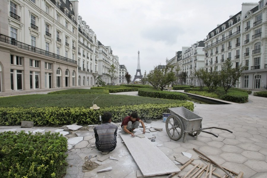 Copie de paris en Chine