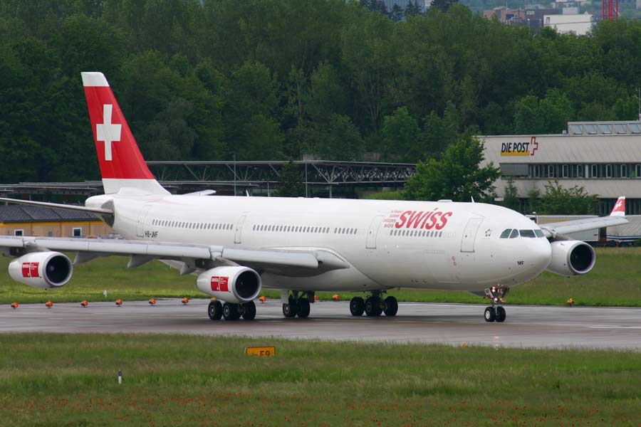 Swiss Airbus A340