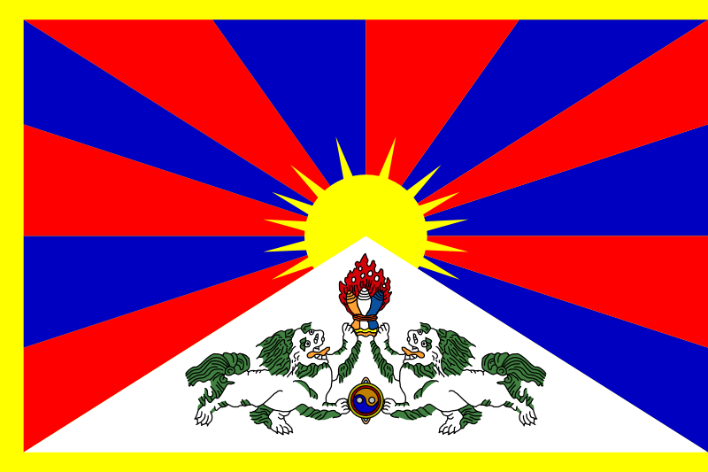 drapeau du tibet