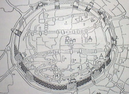 carte ancienne shanghai