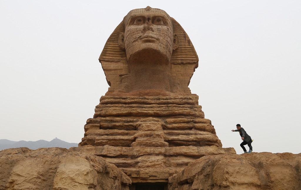 Sphinx de Gizeh en Chine