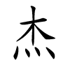 prénom chinois de garçon - Jie