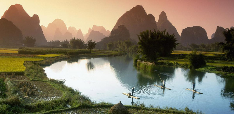 beau paysage chinois