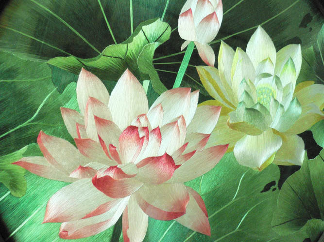soie de Suzhou, broderie Su