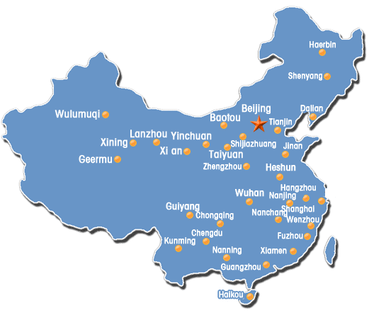 Carte Chine