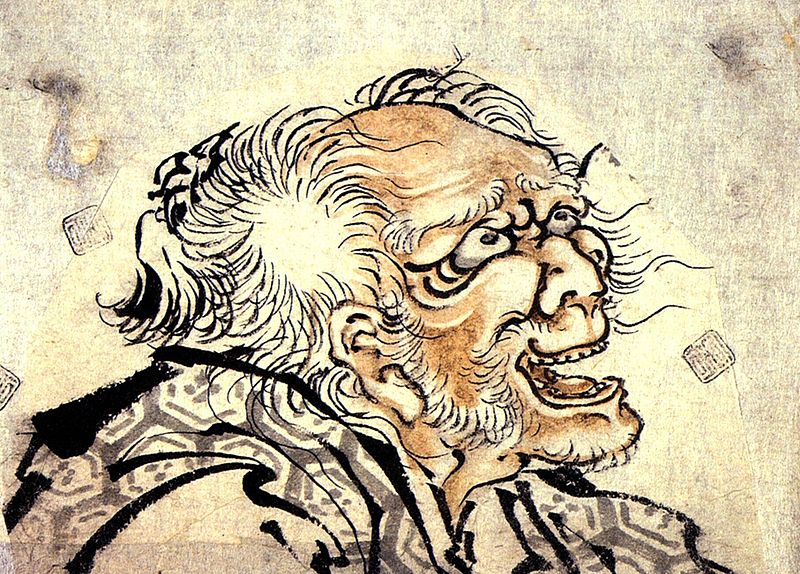 tête d'un vieil homme
