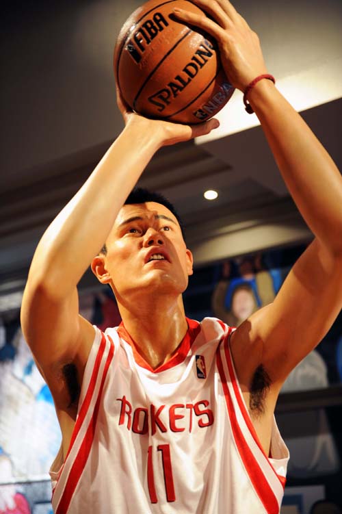 Yao Ming en cire