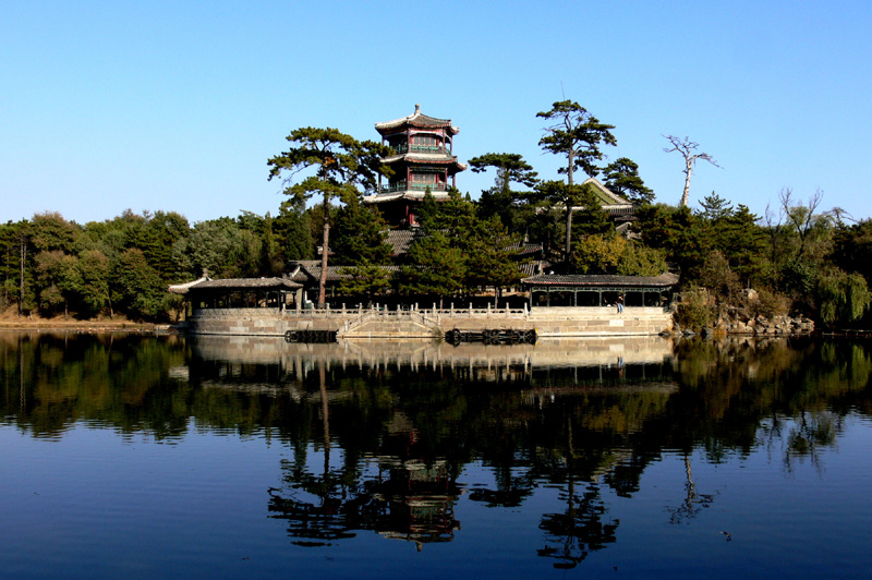 jardin du palais d'été de Chengde
