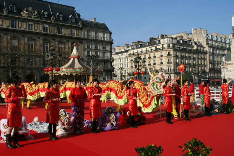 Nouvel an chinois à Paris