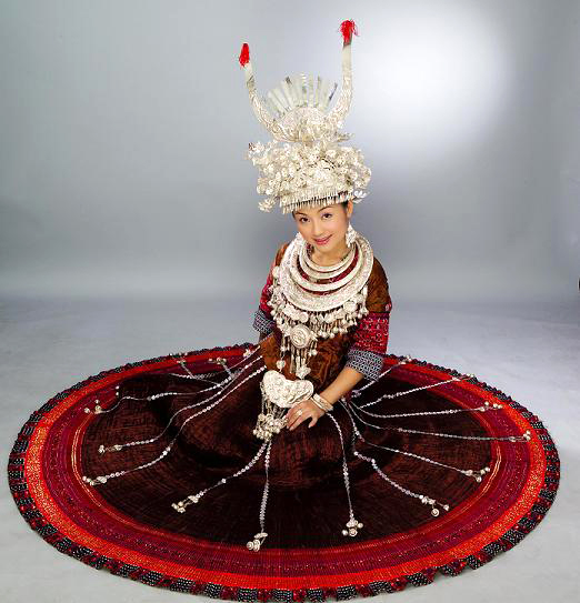Robe traditionnelle chinoise Miao