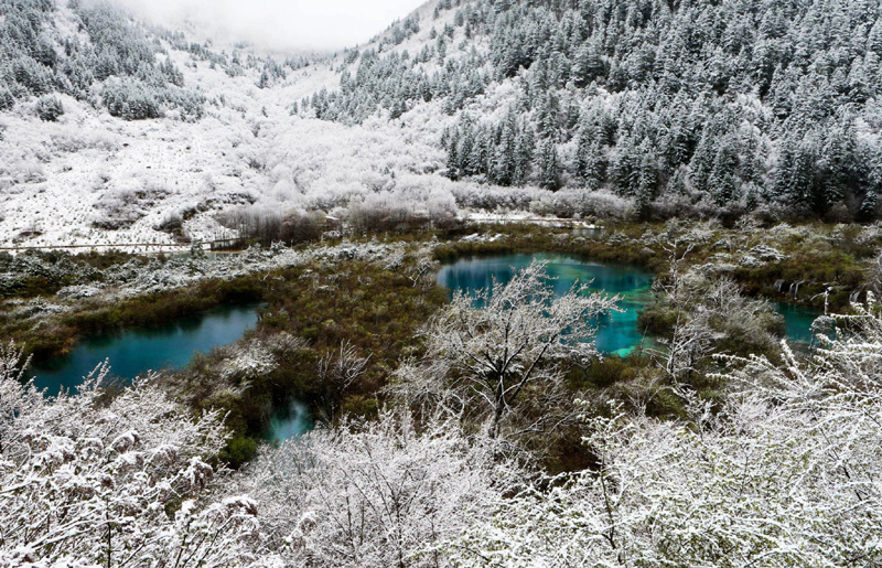 paysage de Jiuzhaigou