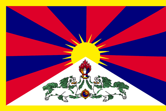 Drapeau du Tibet