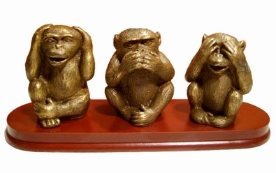 Trois singes de la sagesse