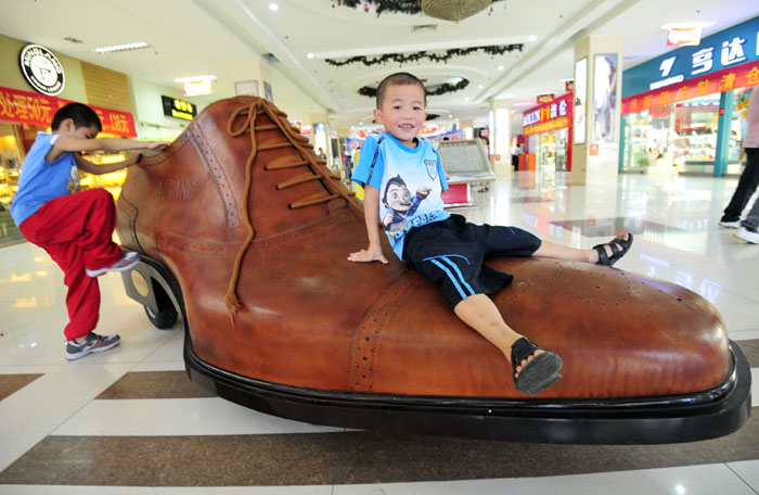 chaussure géante