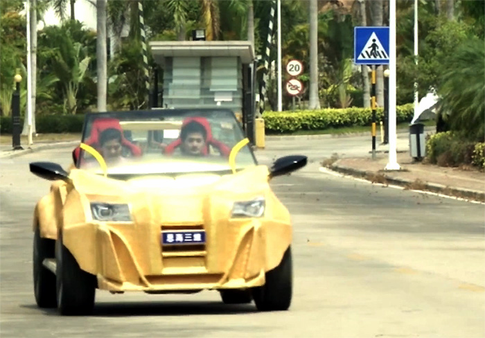 voiture imprimée en 3D