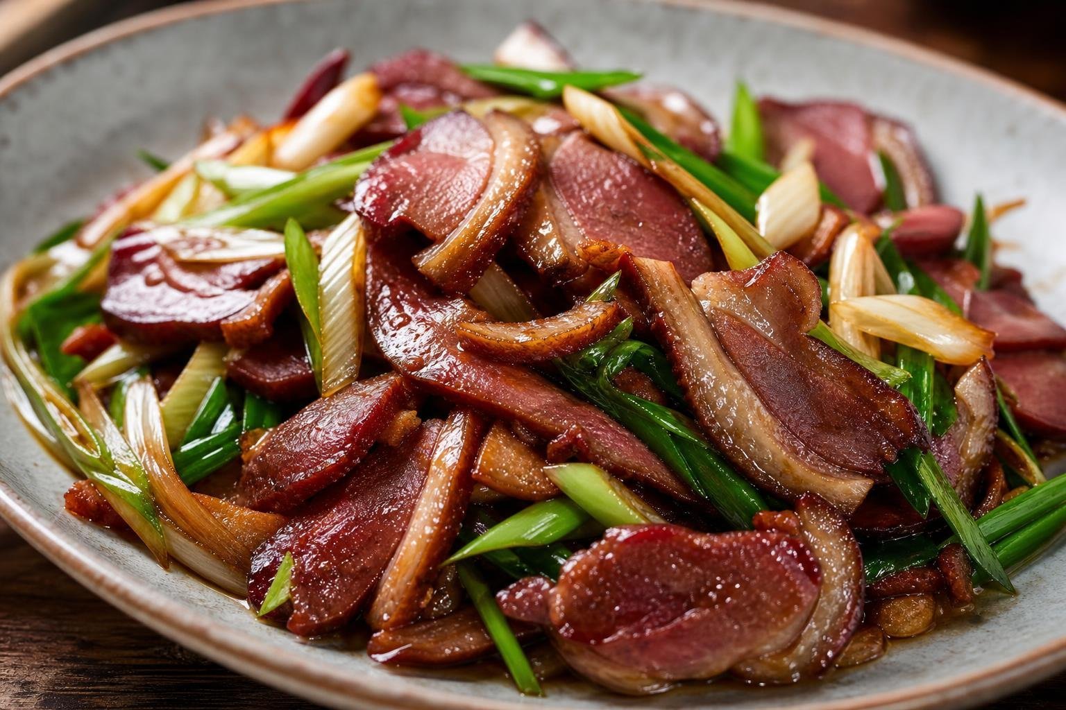 Canard fumé à la chinoise