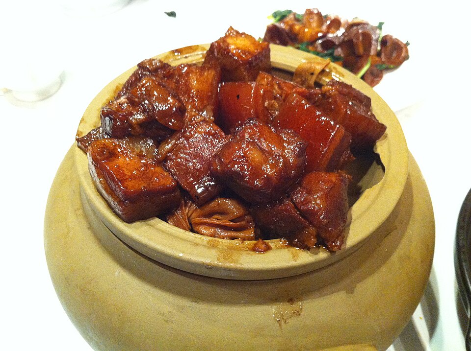 Hong shao rou, porc braisé à la sauce brune