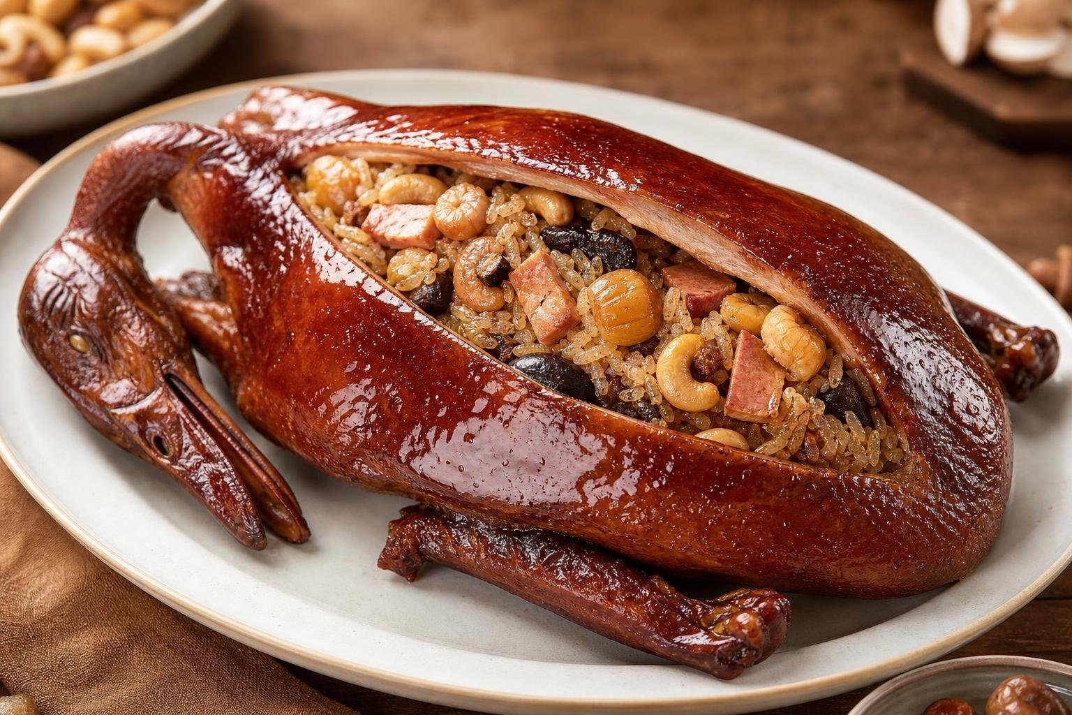 Recette du Canard aux huit joyaux