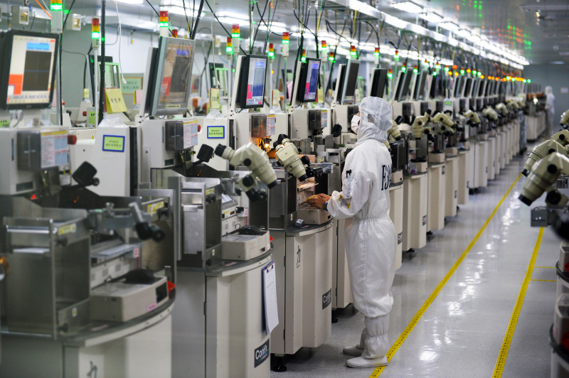 Photo d'un atelier intelligent à Quanzhou