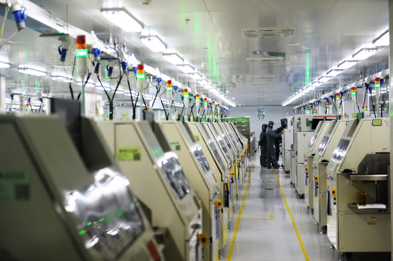 Photo d'un atelier intelligent à Quanzhou